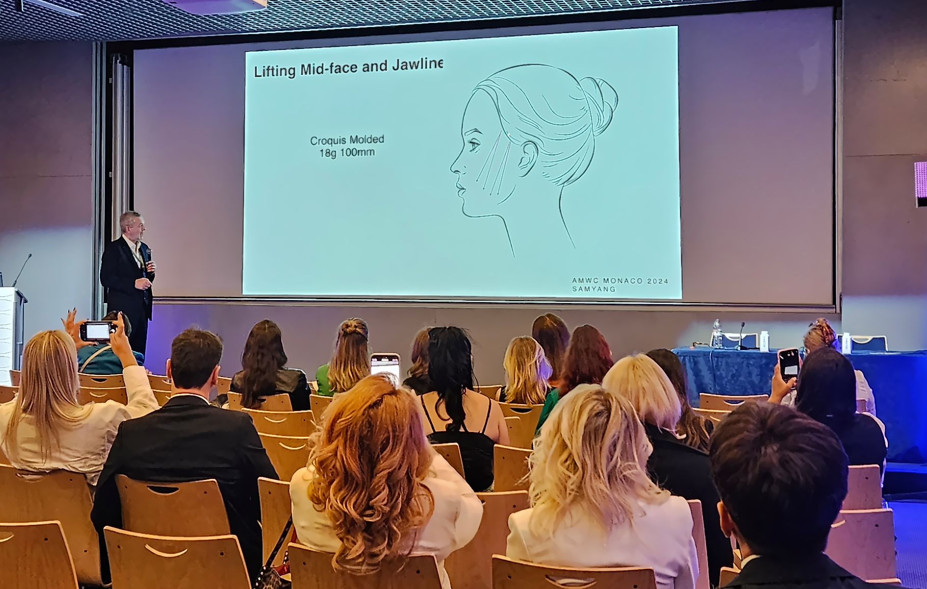 Samyang Holdings Presents Surgery Techniques and Cases Using “Croquis” Facelifting Thread at “2024 Aesthetic and  Anti-Aging Medicine World Congress (AMWC)”